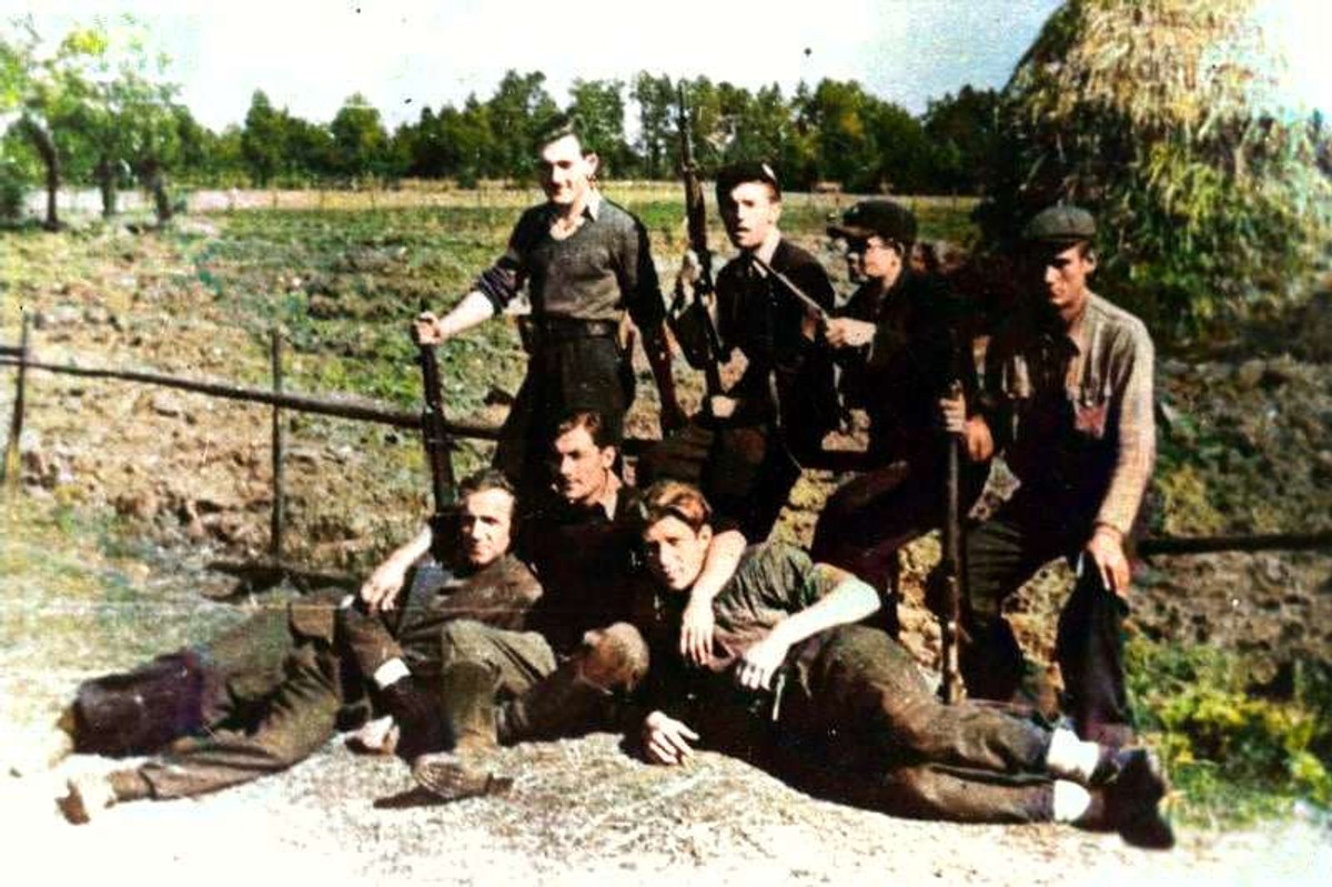 Żołnierze zgrupowania "Kampinos".