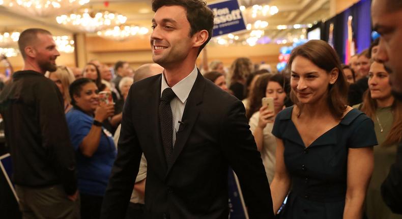 Everyone is watching Democratic candidate Jon Ossoff today.