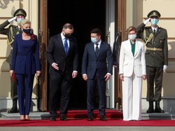 Agata Duda nie dała szans młodszej od siebie prezydentowej Ukrainy i błyszczała podczas wizyty w Kijowie