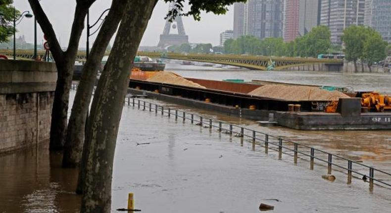 Paris museums move art works as flood waters rise