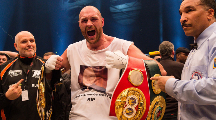 Tyson Fury azt állítja Klicskóék csalni akartak/Fotó Northfoto