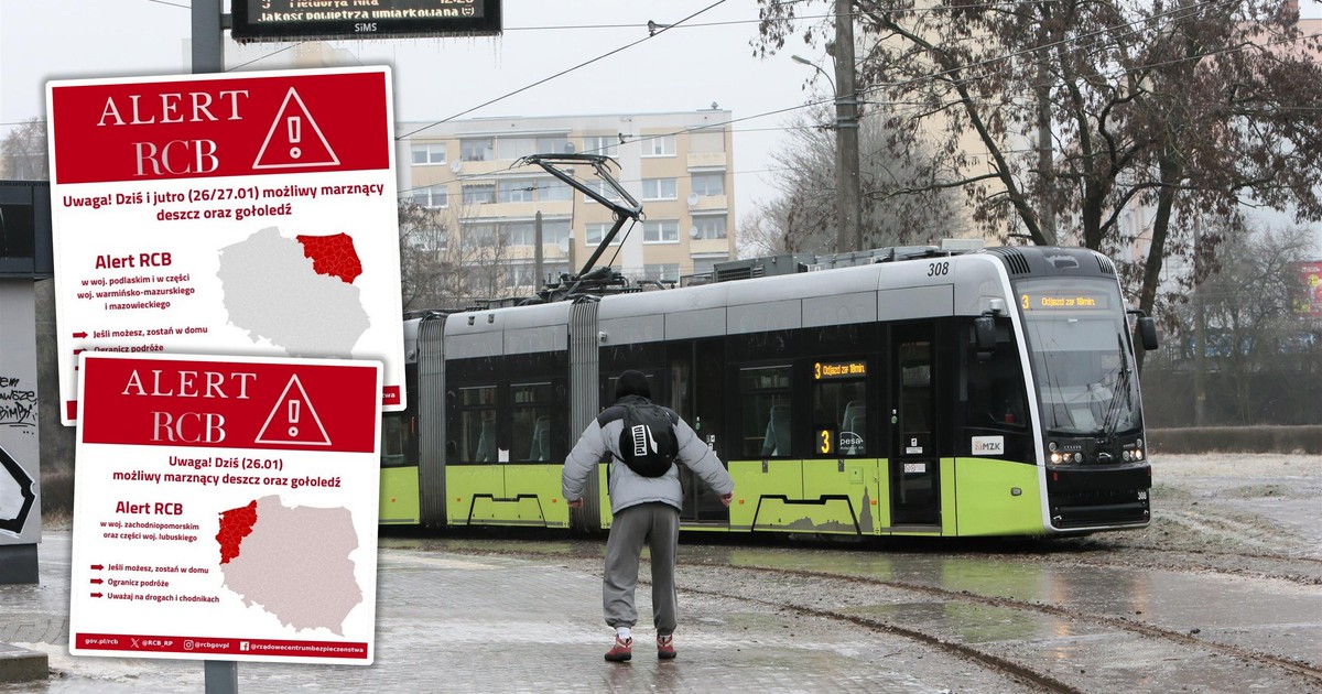Gołoledź w Polsce: Ulice zamieniły się w ślizgawki