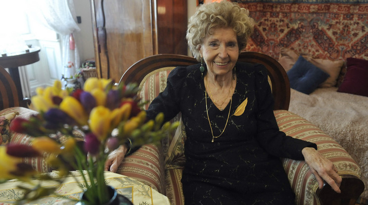 86 éves korában elhunyt a legendás színésznő /Fotó: TI Bruzák Noémi