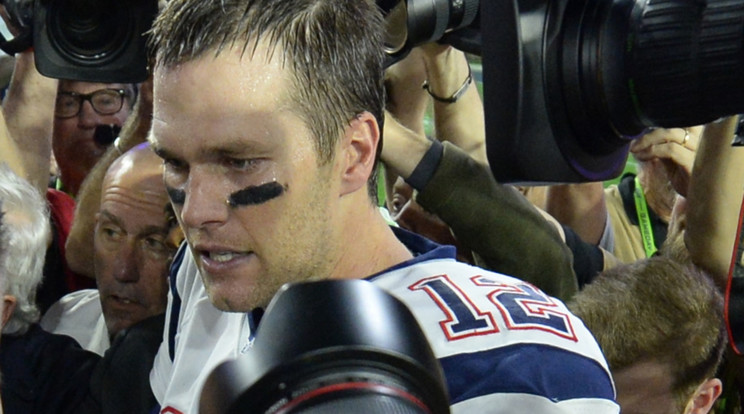 Tom Brady boldog lehet /Fotó: AFP