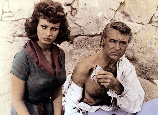 Grant i Sofija Loren u filmu "Pride And The Passion"