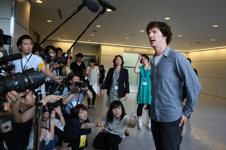 Benedict Cumberbatch w Japonii