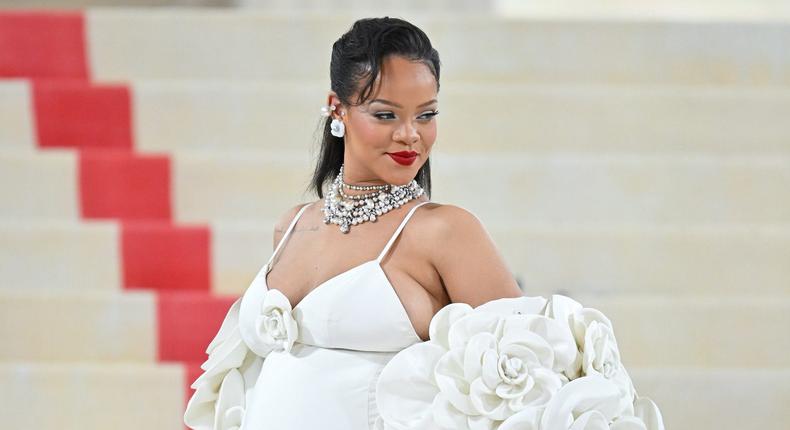 Rihanna's jewelry for the 2023 gala was worth over $25 million.