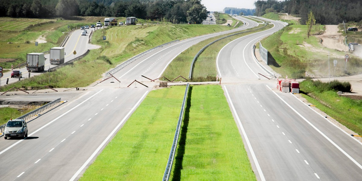 Budowa odcinka S8 Mężenin-Jeżewo