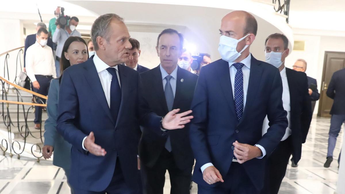 Donald Tusk, Tomasz Grodzki, Borys Budka