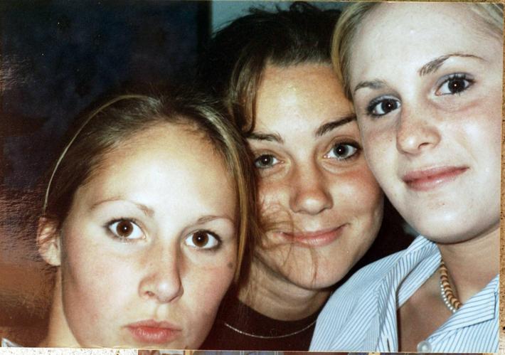 Kate with School Friends