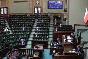 Koronawirus: Sejm odrzucił poprawki Senatu do tarczy antykryzysowej