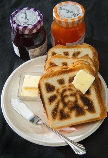 US-RELIGION-JESUS TOASTER