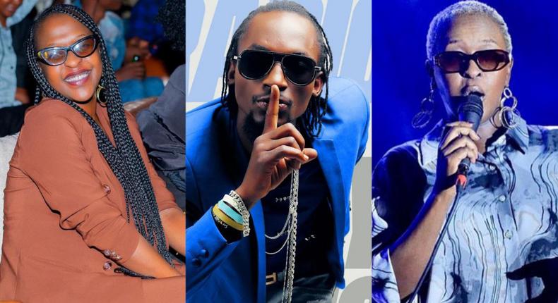 Lilian Mbabazi and Mowzey Radio