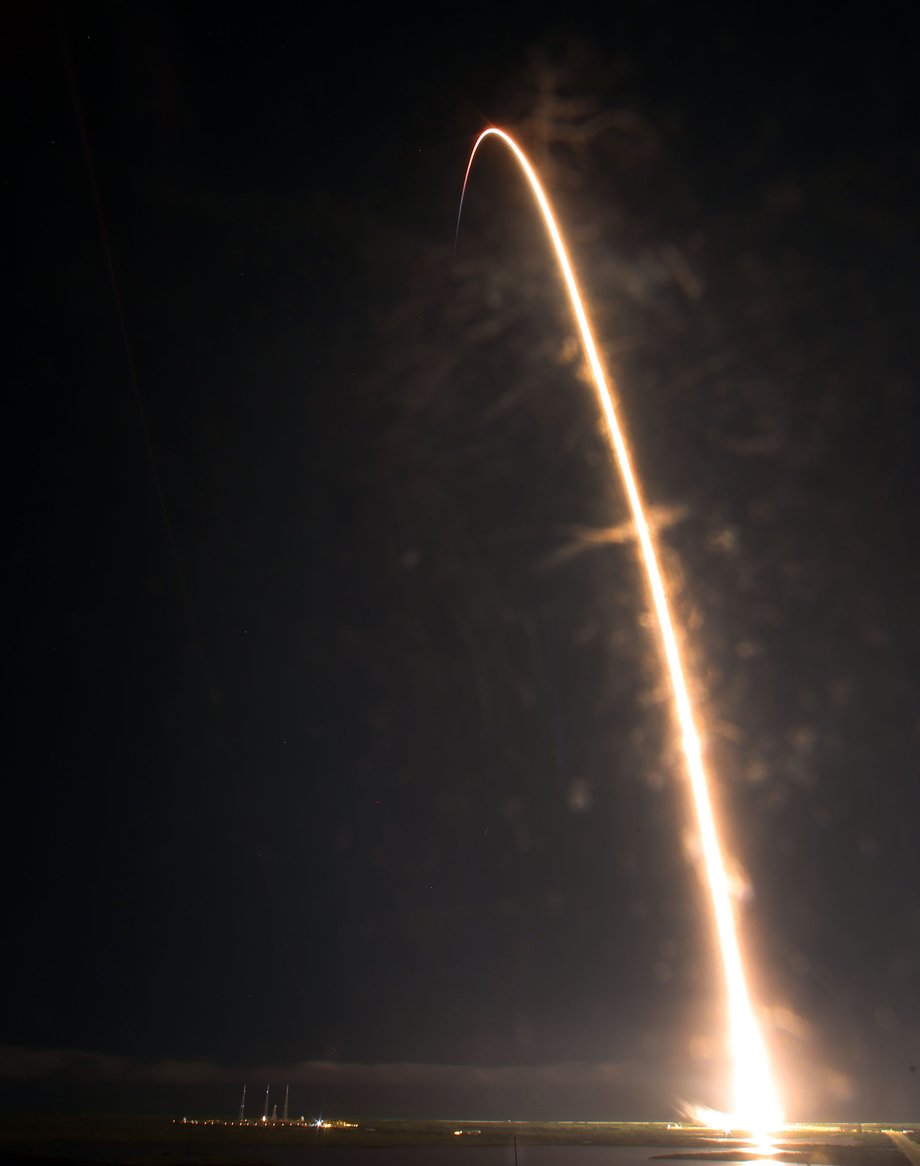 Start rakiety Falcon 9