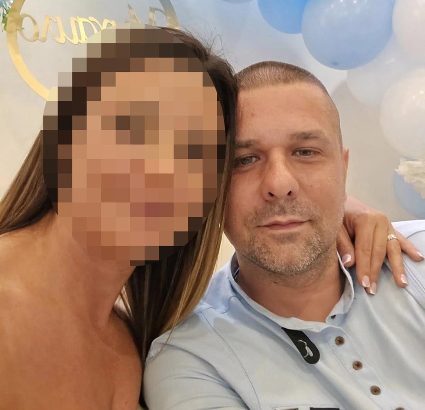 Sanja D. sa suprugom Bombonicom