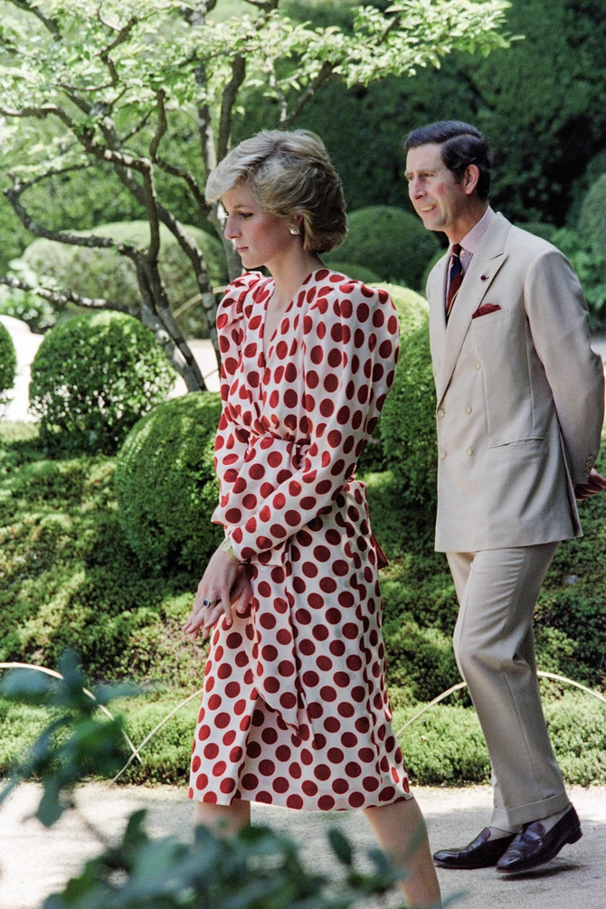 Princeza Dajana 1986. u poseti Japanu