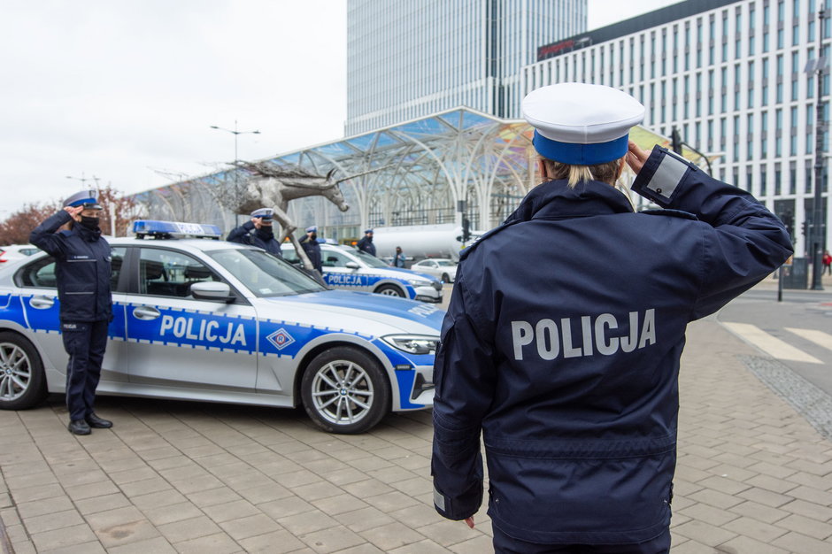 Akcja solidarnośćiowa policji