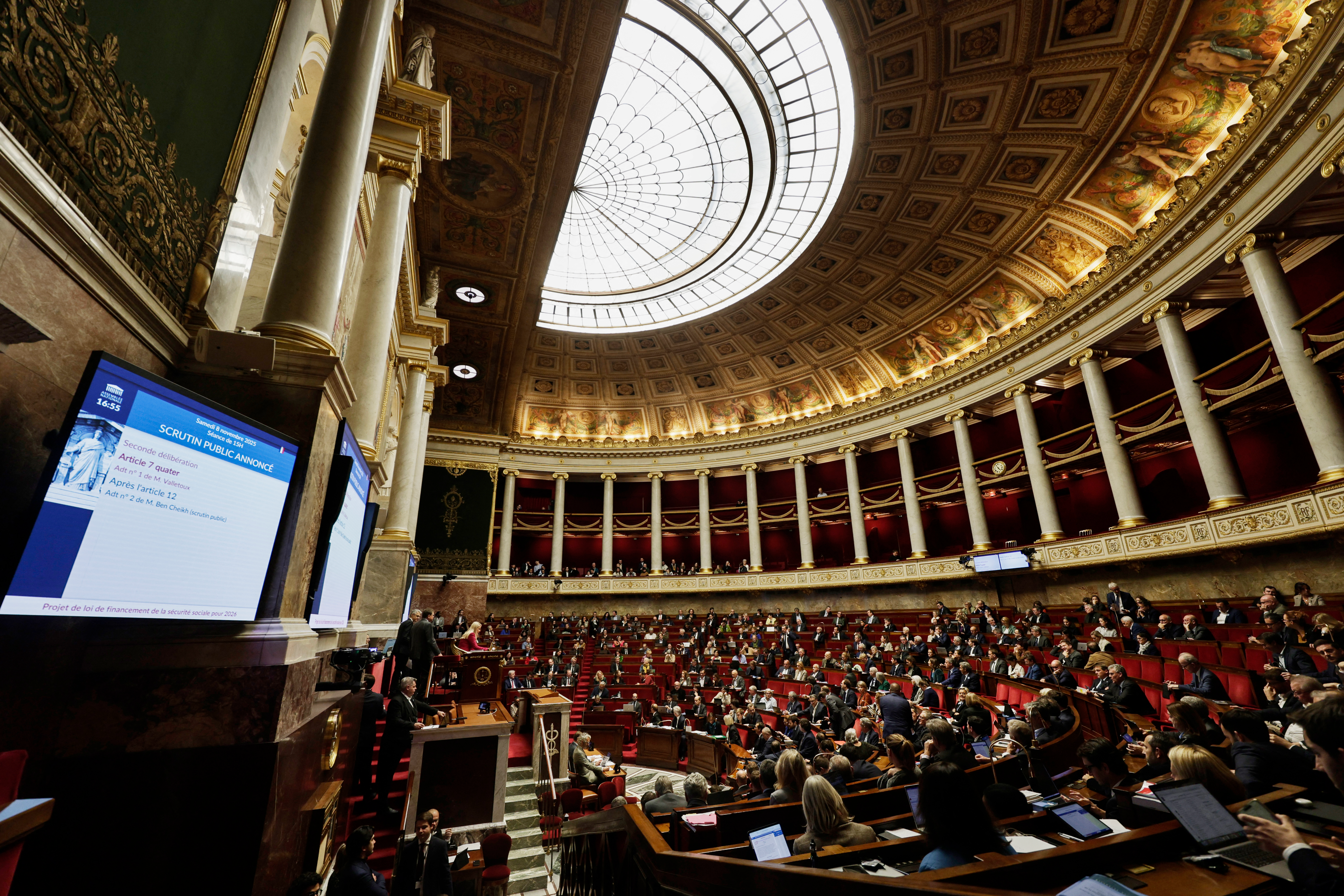L'Assemblée vote le financement de la Sécu à 15 voix près, débat sur les retraites mercredi