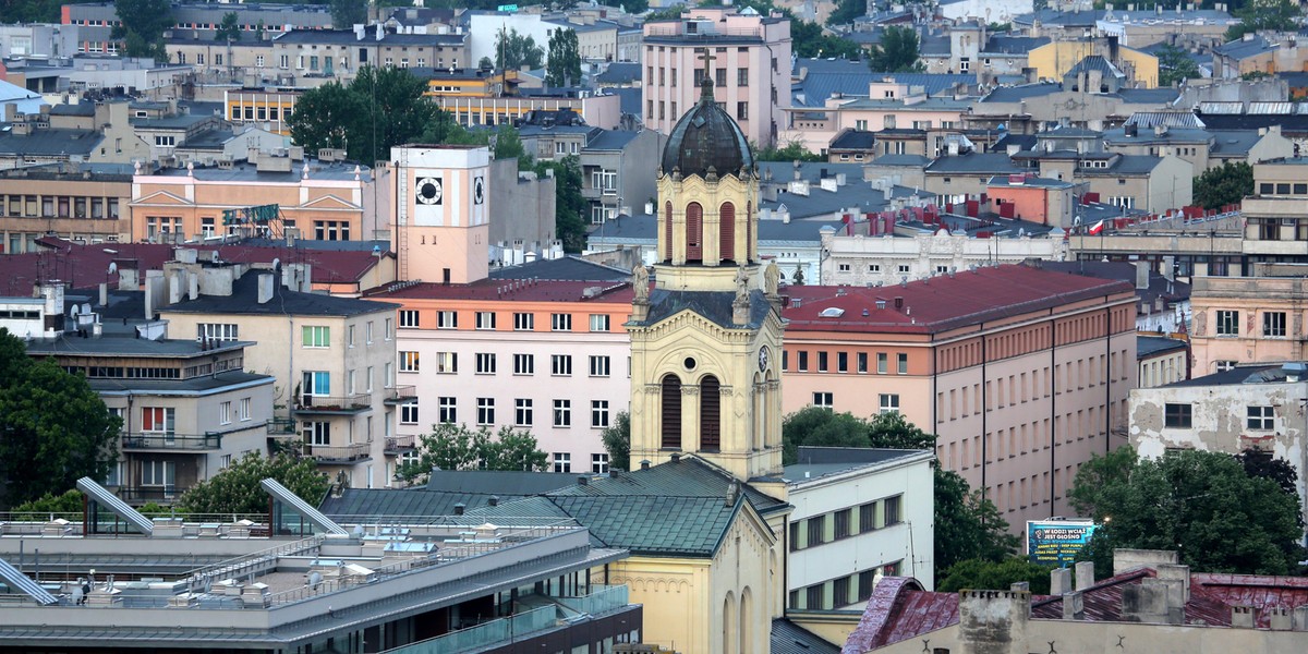 Panorama Łodzi