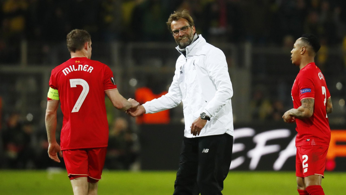 Trener Juergen Klopp już w pierwszym sezonie pracy na Wyspach Brytyjskich może osiągnąć wielki sukces. W środę jego Liverpool FC w finale Ligi Europy zmierzy się Sevillą. Dla pomocnika angielskiego zespołu Jamesa Milnera to będzie premierowa szansa na taki sukces w karierze. Transmisja o godzinie 20.45 w Eurosporcie 1.