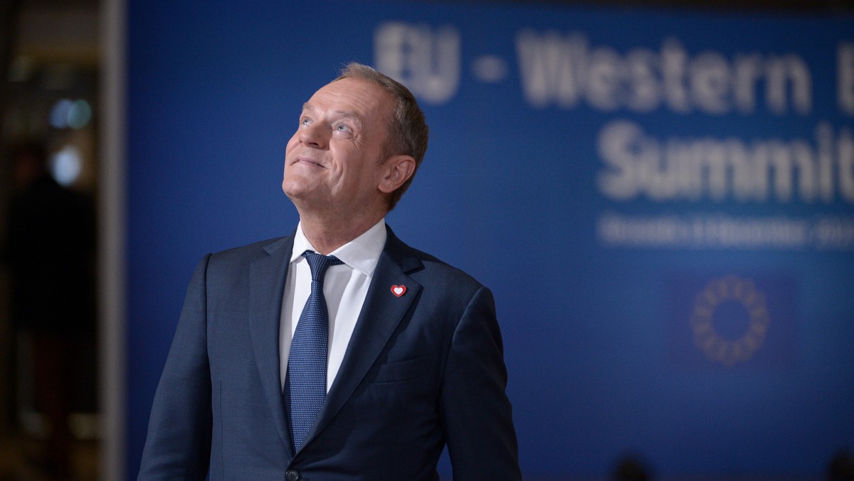 Premier Donald Tusk w Brukseli