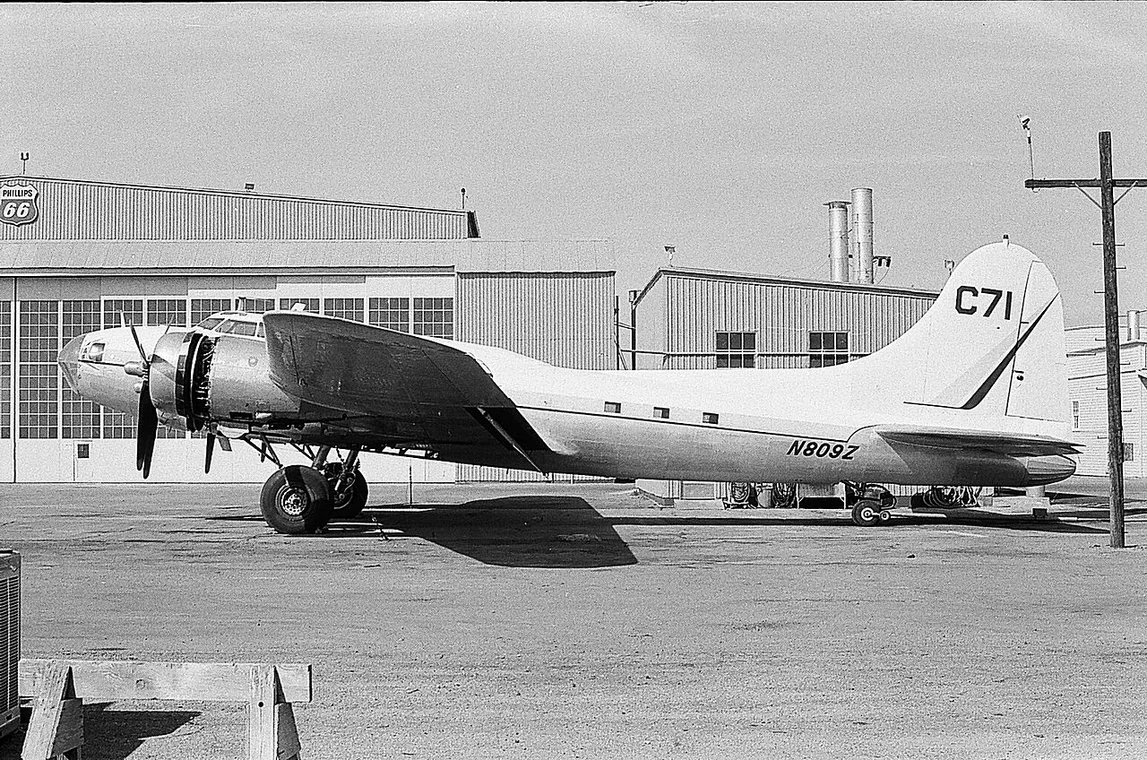 B-17 - ten samolot wziął udział w misji