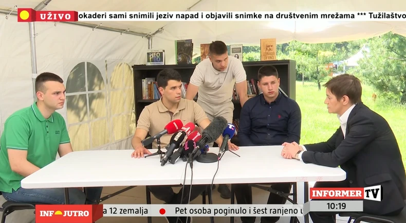 Ana Brnabić, Pionirski park