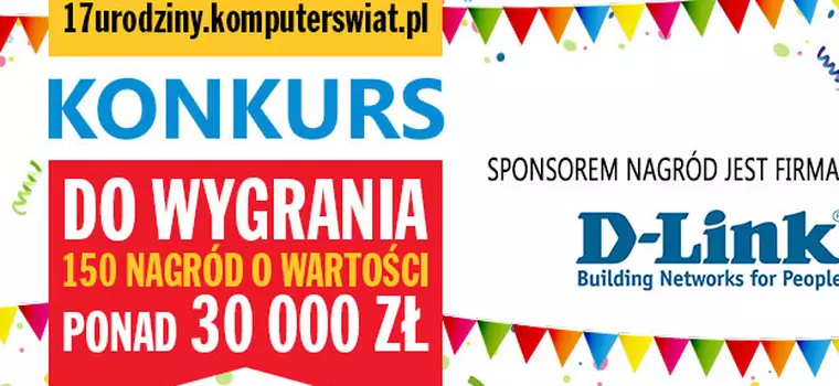 Konkurs urodzinowy z D-Link. Wyniki