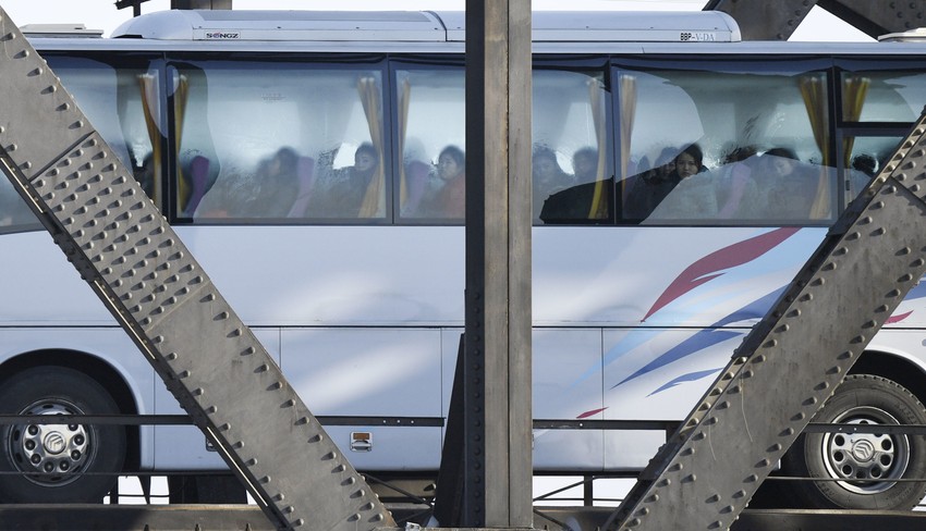 Severnokorejske radnice u Kini 