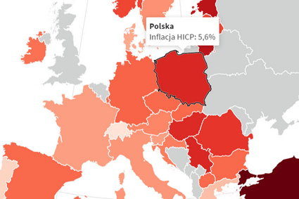 Polska dała się wyprzedzić w inflacji. Dwa kraje wyszły ponad 6 proc.