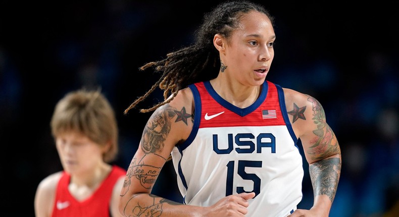 Brittney Griner has been detained in Russia since February.