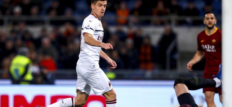 Krzysztof Piątek znowu trafił! Milan zremisował na wyjeździe z Romą [WIDEO]