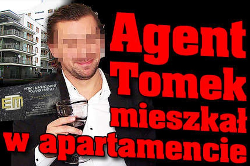 Agent Tomek mieszkał w tym apartamencie