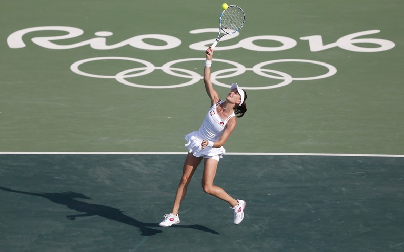 Agnieszka Radwańska w Rio de Janeiro.