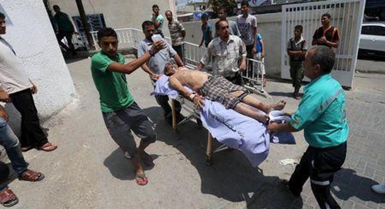 Explosion in Gaza Strip kills four, wounds 30; cause unknown