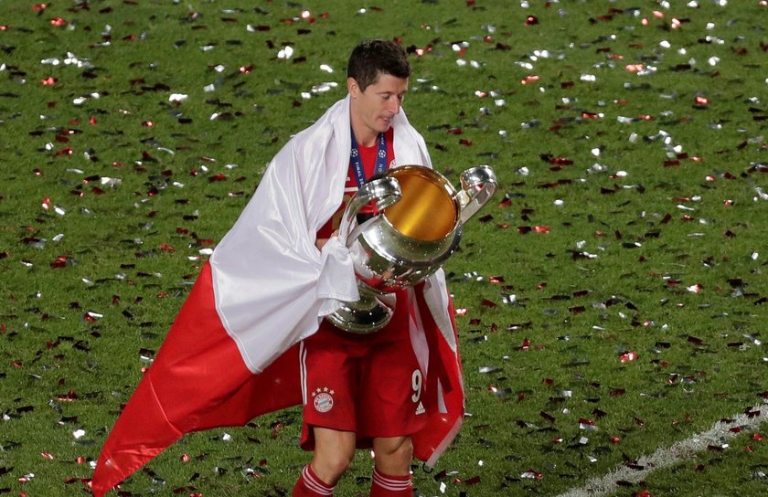 Robert Lewandowski o emocjach po finale Ligi Mistrzów