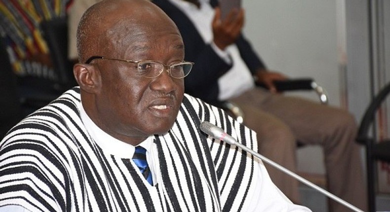 Ghana's Aviation Minsiter, Joseph Kofi Adda