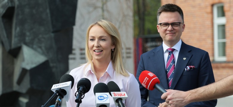 Żona Hołowni: Szymon nie robi polityki dla pieniędzy ani dla sławy