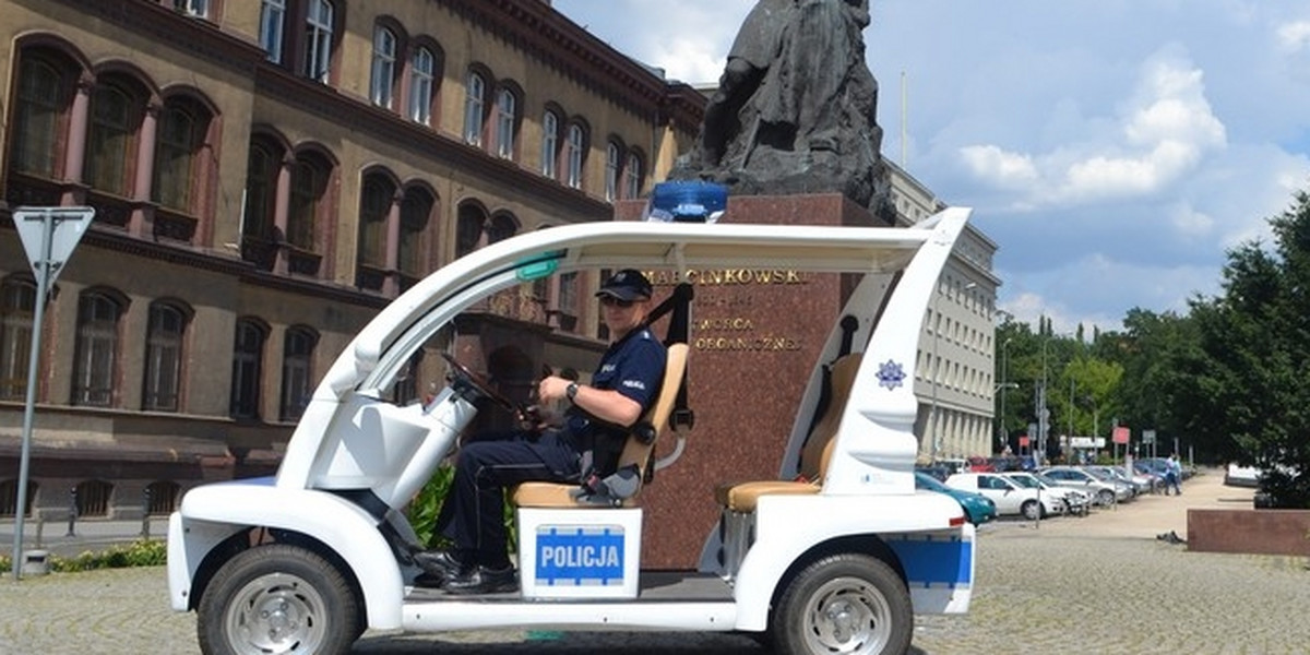 Policja będzie jeździła meleksem