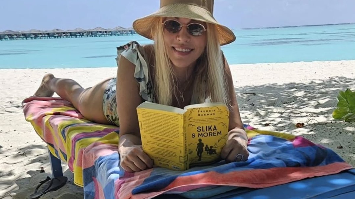 Irina Vukotić na Maldivima