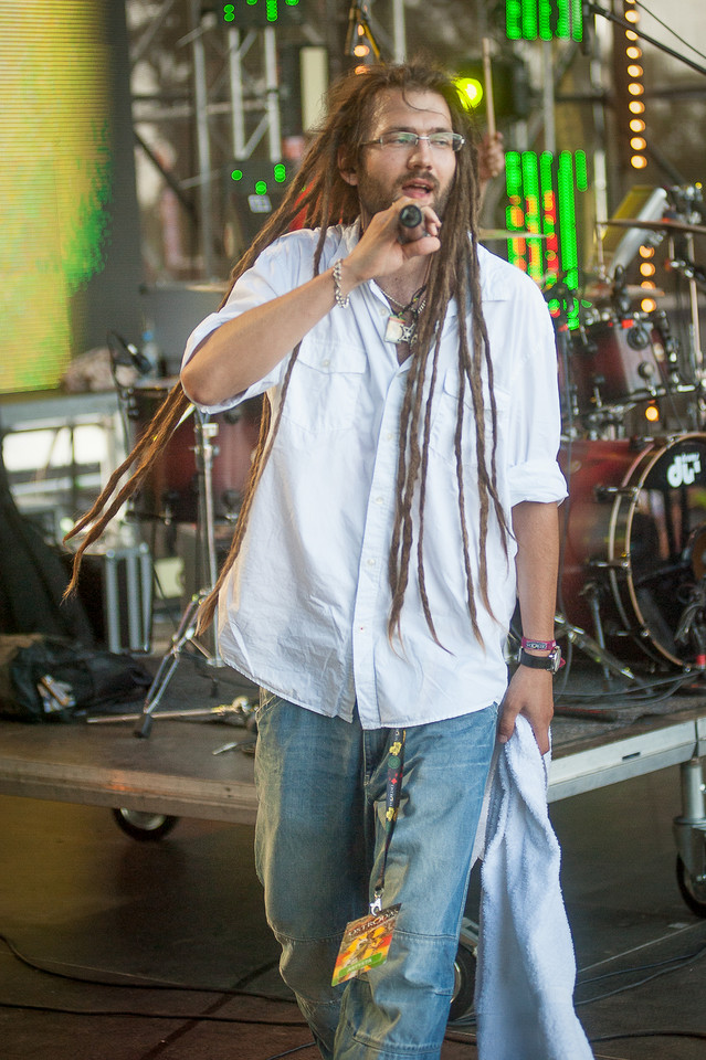 Ras Luta na Ostróda Reggae Festival 2013