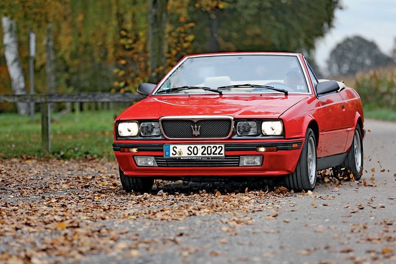 Maserati Biturbo Spyder - najważniejszy jest doładowany silnik