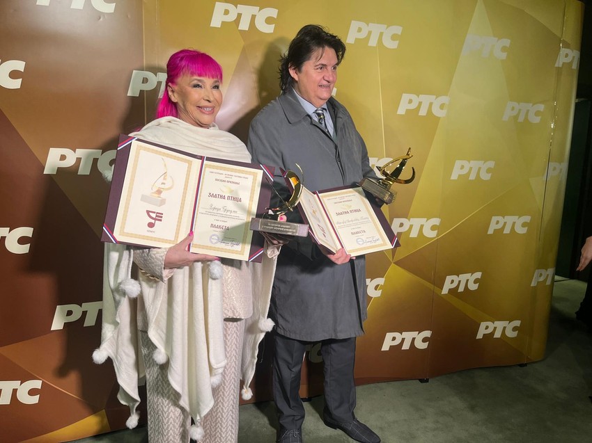 Zorica Brunclik dobila nagradu Zlatna Ptica