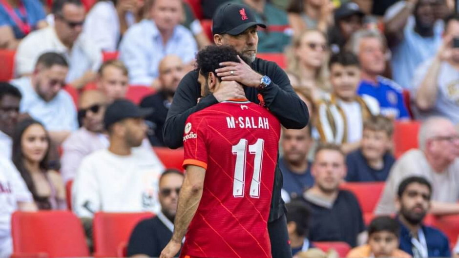 Mohamed Salah i Juergen Klopp