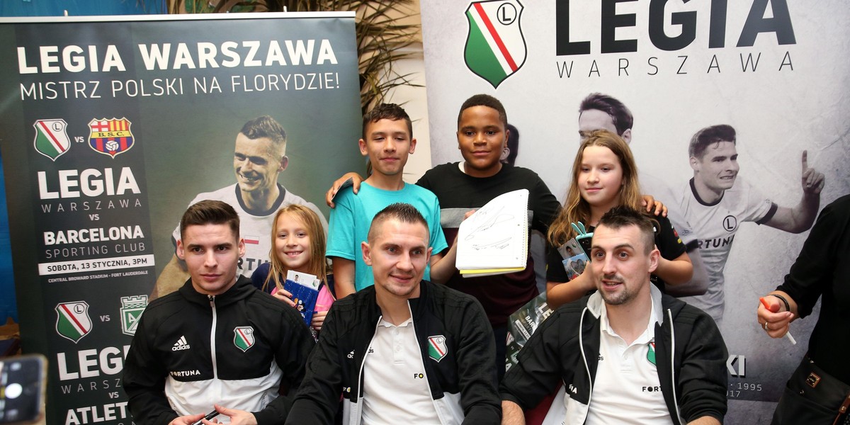 Legia podbija Florydę