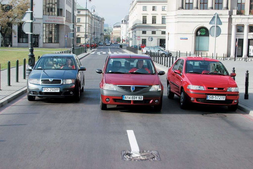 Dacia Logan kontra Fiat Albea i Skoda Fabia: sedany dla tych co liczą każdy grosz