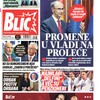 Blic naslovna strana za 28.1.