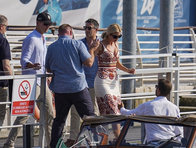 Ivanka Tramp sa porodicom u Veneciji