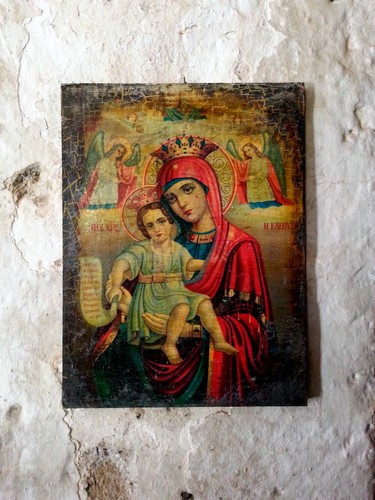 Akrokorynt, Grecja. Kościół św. Dmitrija Obrońcy Twierdzy