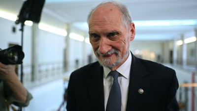 Były minister obrony Antoni Macierewicz